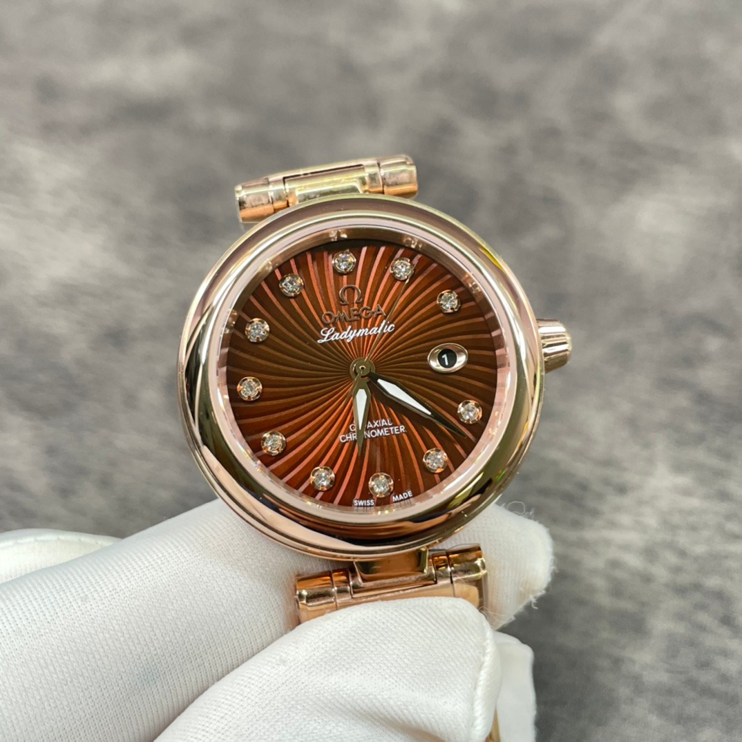 Omega De Ville Ladymatic Rose Gold