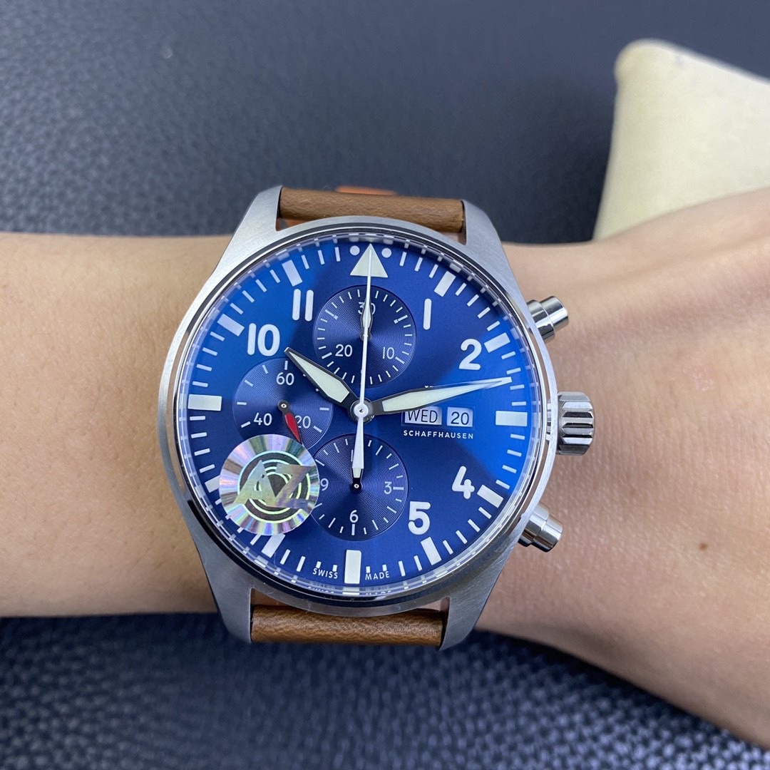 IWC Pilot’s Watch Chronograph front view