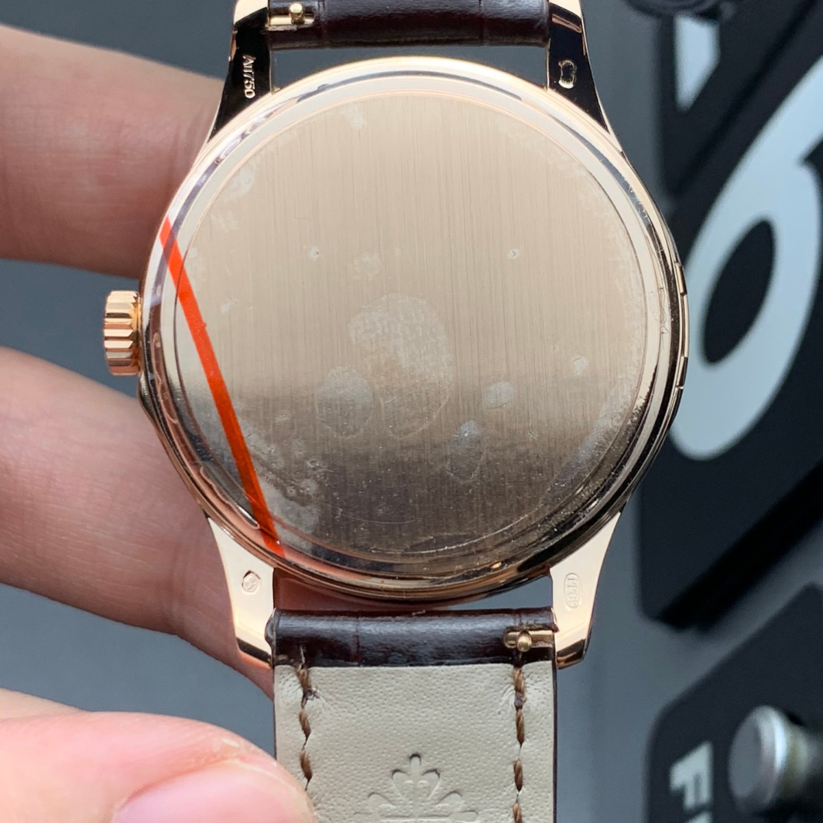 Patek Philippe timepiece alternate angle
