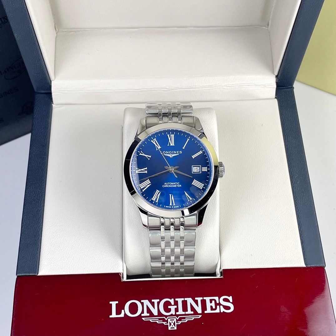 Longines Pioneer Series watch front view